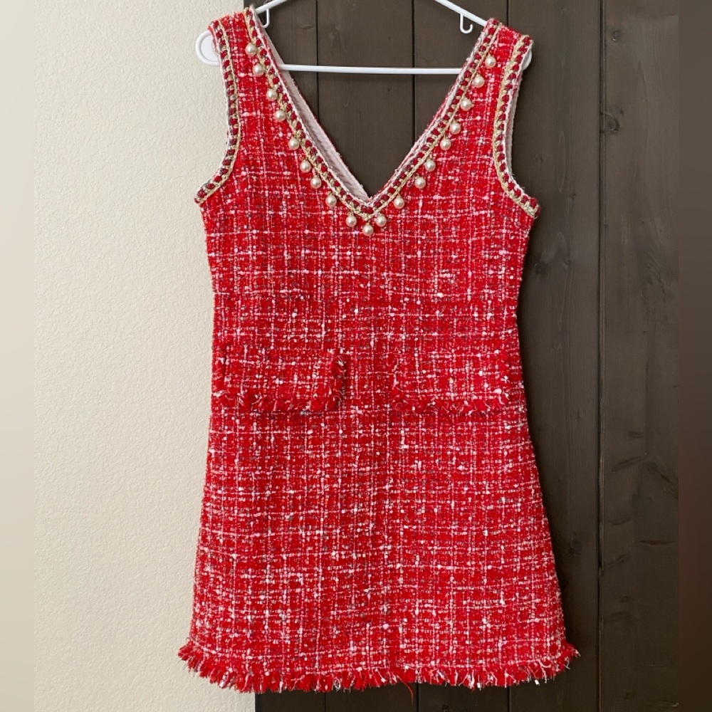 Chicwish Tweed Dress
